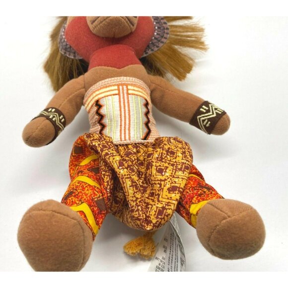 Disney Simba The Lion King Stuffed Animal Plush Broadway Musical 12" Tribal - Picture 5 of 11
